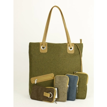 Torba damska loden+nubuk 10133/loden