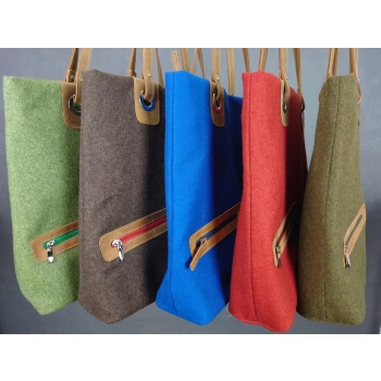 Torba damska loden+nubuk 10133/loden