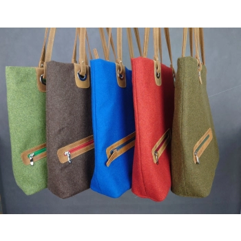 Torba damska loden+nubuk 10133/loden