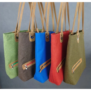 Torba damska loden+nubuk 10133/loden