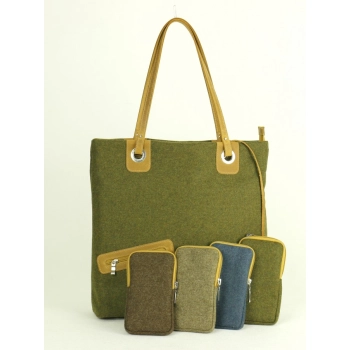 Torba damska loden+nubuk 10133/loden